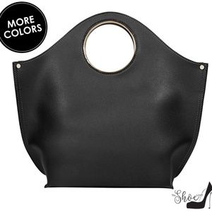 Melie Bianco Heather Tote in Black or Camel
